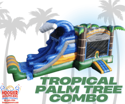 Screen20Shot202025 02 1920at207.32.4920PM 1740011671 Tropical Palm Tree Bounce House W/Slide Combo - Wet