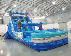 18 Cayman Crush center climb 2023031173 3 16' Cayman Crush Dual Lane Water Slide