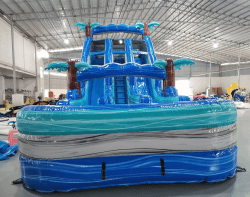 18 Cayman Crush center climb 2023031238 1 16' Cayman Crush Dual Lane Water Slide