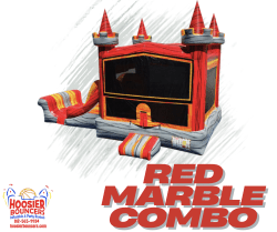 Screen20Shot202025 02 1920at2011.27.0620AM 1739982443 Red Marble Bounce House W/Slide Combo (Wet/Dry)