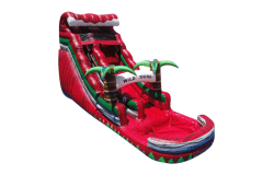 BouncingAngels WS607 18FTREDHOTWILDTHING 700x 1767653877 1 18' Red Hot Wild Thing Water Slide (Coming Spring 2026)