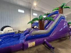 IMG 6019 1 1773868310 18' Purple Plunge Dual Lane Slide (Wet/Dry)