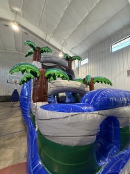 IMG 6022 1774835840 18' Blue Crush Dual Lane Slide (Wet/Dry)